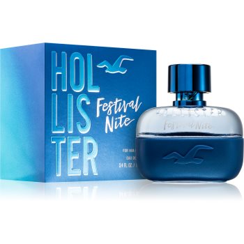 Hollister Festival Nite for Him Eau de Toilette pentru bărbați - imagine 3